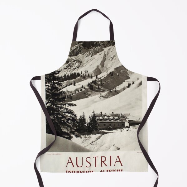 Artikelvorschau, Austria vintage travel poster entworfen und verkauft von stickart-marek.