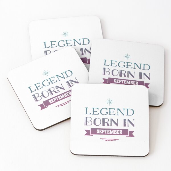 Item preview, Legend Born In September (It's Your Birthday) designed and sold by NebulaDesigns86.