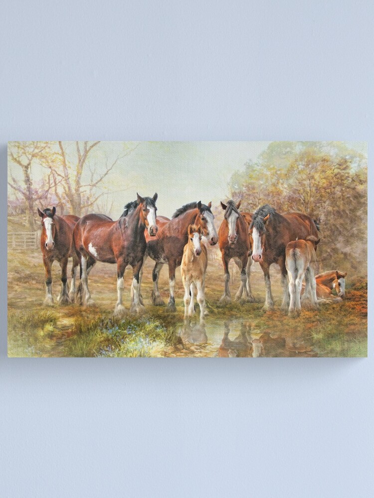 Alternate view of Yesterdays Reflection Canvas Print