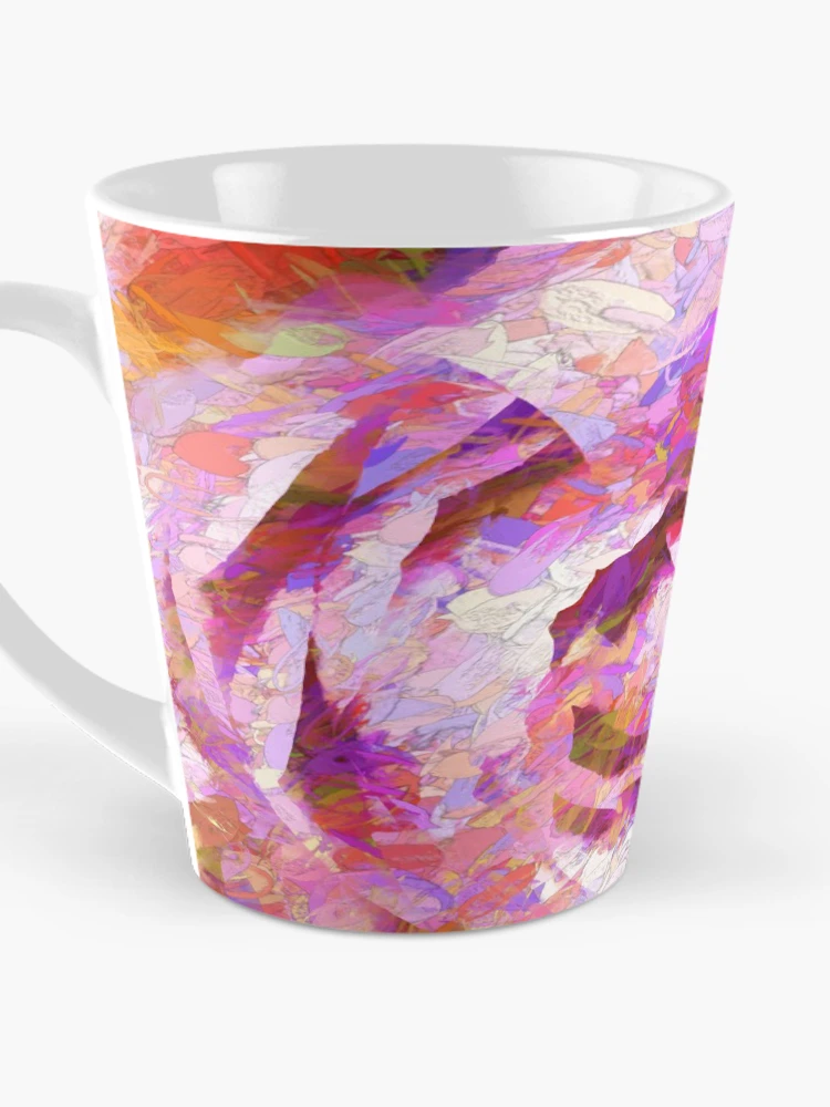 Thumbnail 3 of 4, Coffee Mug, ABSTRACT ROSE designed and sold by Margi.