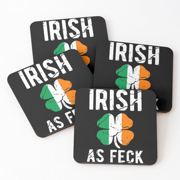 Item preview, Funny St Patrick's Day Irish As Feck - Irish AF Drinking designed and sold by Dan66.