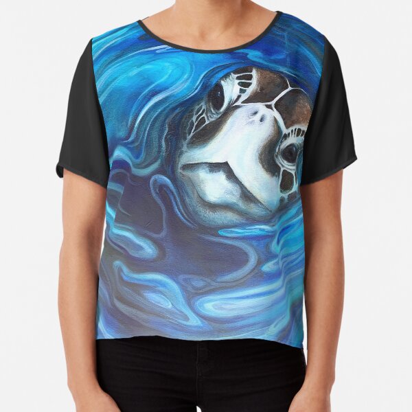 Coming up for air Chiffon Top