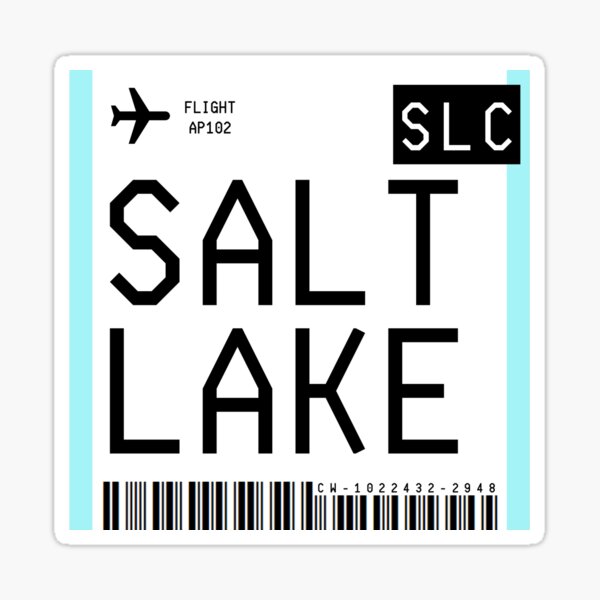 Item preview, Salt Lake City Mini Boarding Pass designed and sold by agethegreat.
