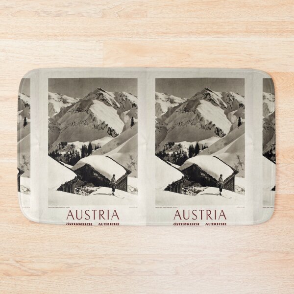 Artikelvorschau, Austria vintage travel poster entworfen und verkauft von stickart-marek.