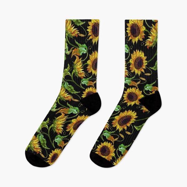 Item preview, Embroidery sunflowers designed and sold by matrioshka.