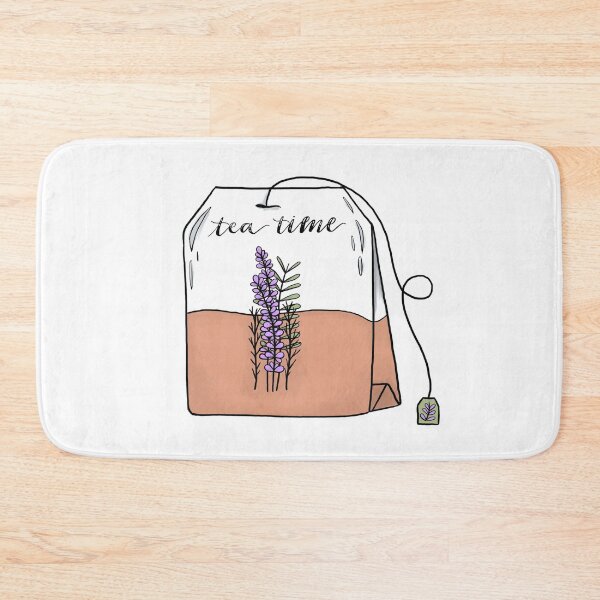 Item preview, Tea Time Plants and Flowers Tea Bag designed and sold by lunaleicrafts.