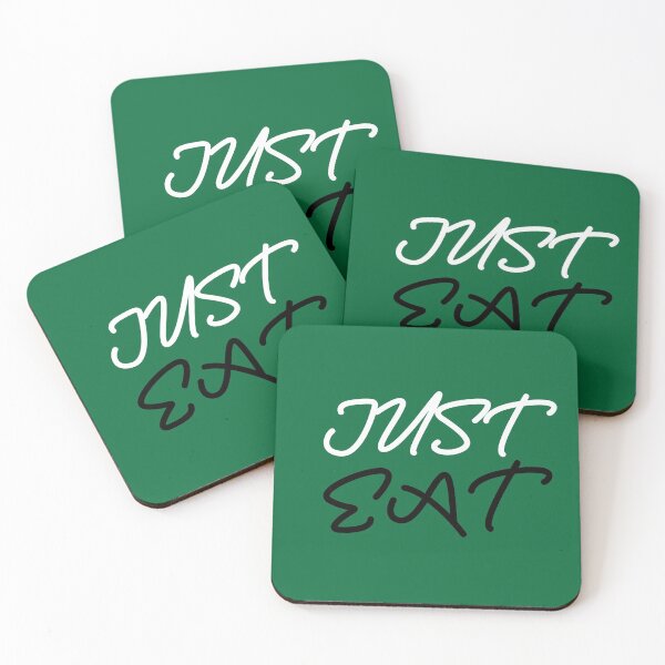 Item preview, Just Eat Stickers designed and sold by mayankdozdesign.