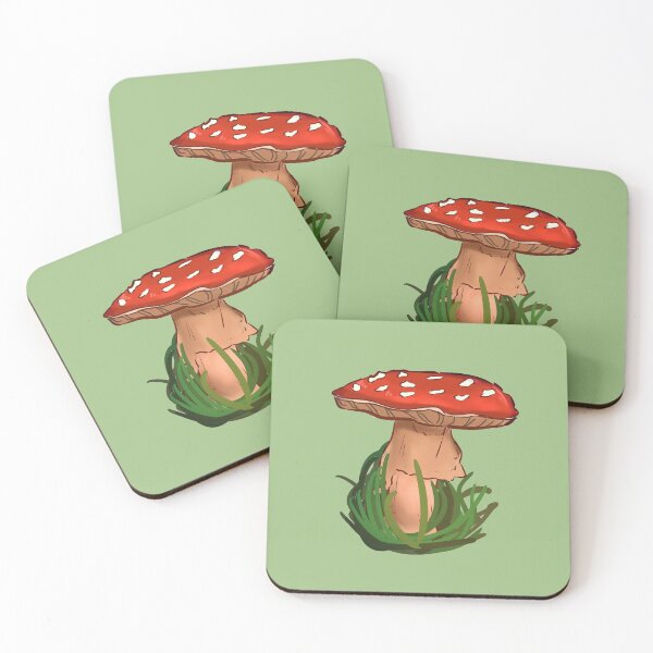 Item preview, One Red Capped Mushroom designed and sold by ViridianLime.