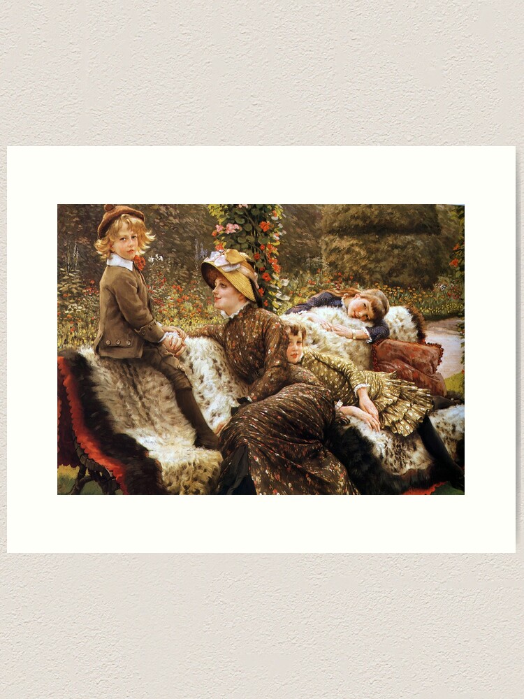 The Garden Bench James Tissot 1882 Art Print