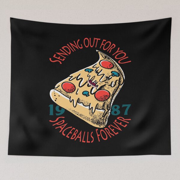 Item preview, Funny Spaceballs Pizza The Hutt Retro Artwork designed and sold by UrTops.
