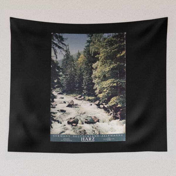 Item preview, Harz vintage travel poster designed and sold by stickart-marek.