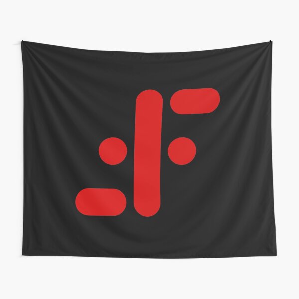 V The Visitors Insignia (Red) Tapestry