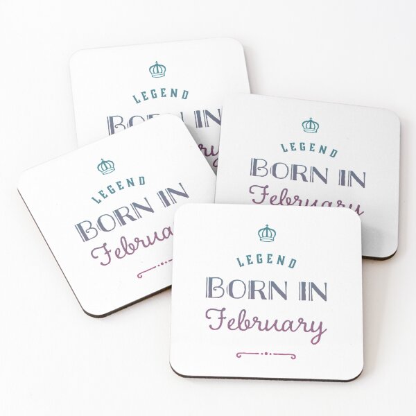 Item preview, Legend Born In February (It's Your Birthday) designed and sold by NebulaDesigns86.