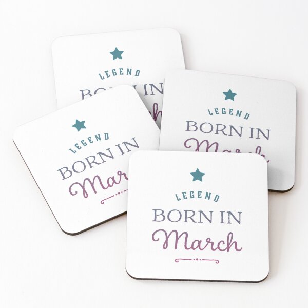 Item preview, Legend Born In March (It's Your Birthday) designed and sold by NebulaDesigns86.