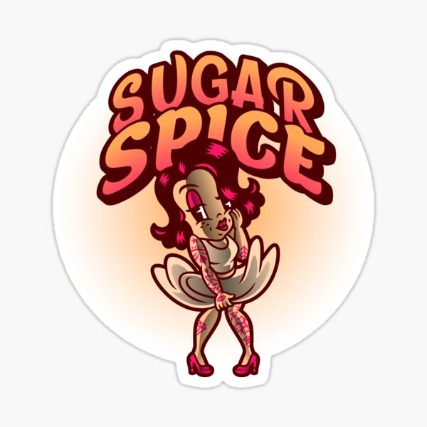 Sugar Spice Sticker