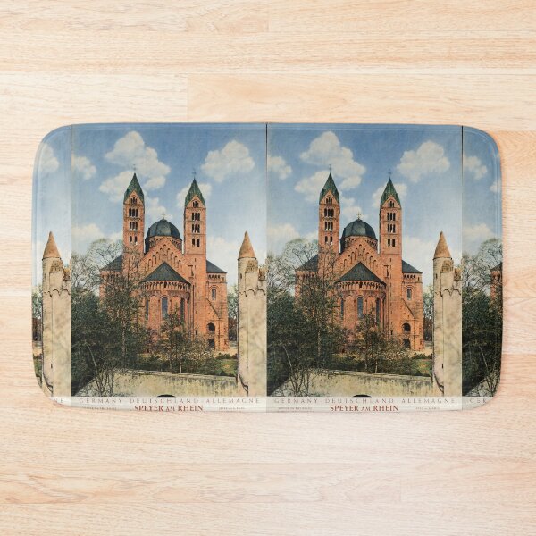 Item preview, Speyer am Rhein vintage travel poster designed and sold by stickart-marek.