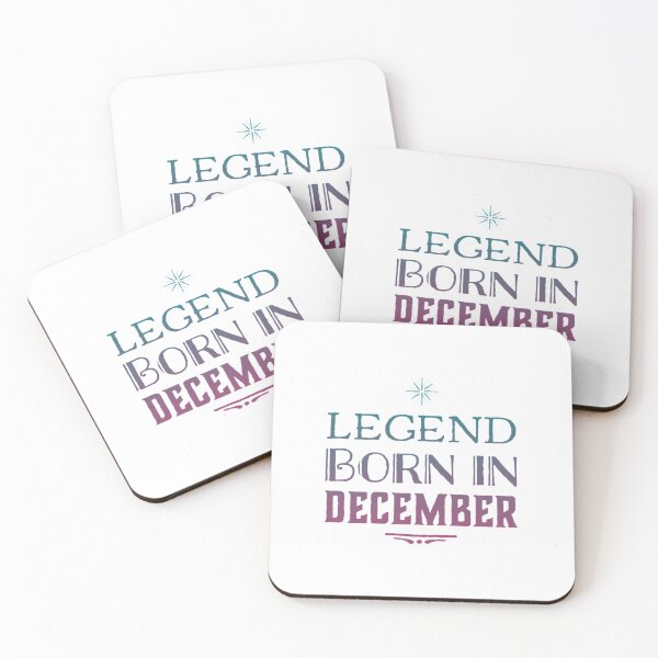 Item preview, Legend Born In December (It's Your Birthday) designed and sold by NebulaDesigns86.