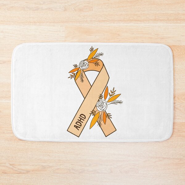 Item preview, ADHD Awareness, Orange Ribbon, Attention deficit hyperactivity disorder designed and sold by lozo828.