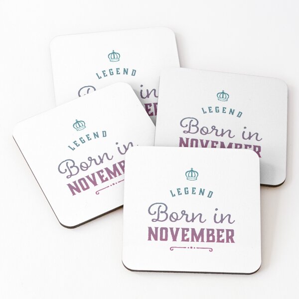 Item preview, Legend Born In November (It's Your Birthday) designed and sold by NebulaDesigns86.