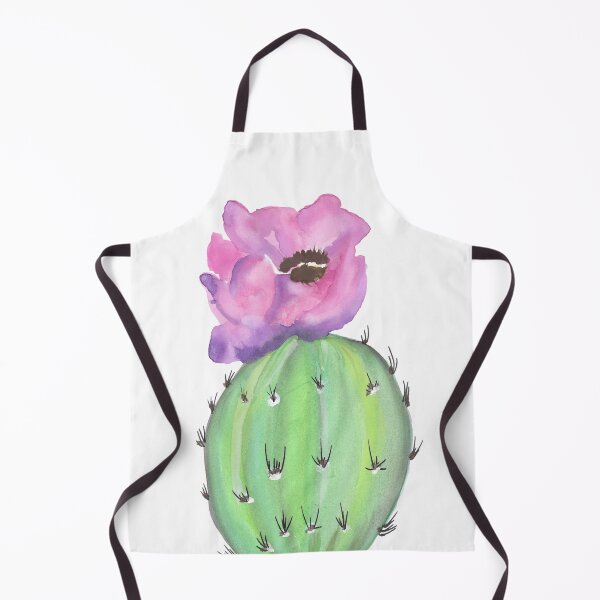Item preview, Barrel Cactus with Flower designed and sold by brittsbotanical.