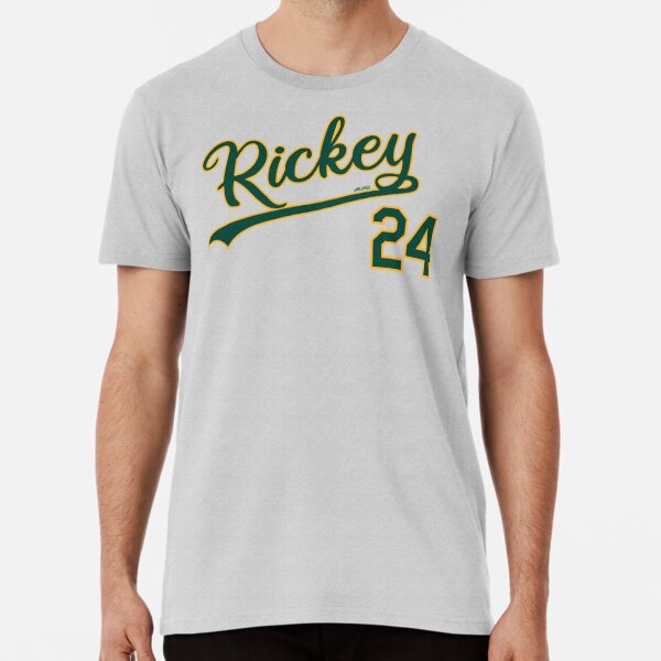 Men's Oakland Athletics #35 Rickey Henderson White Pullover