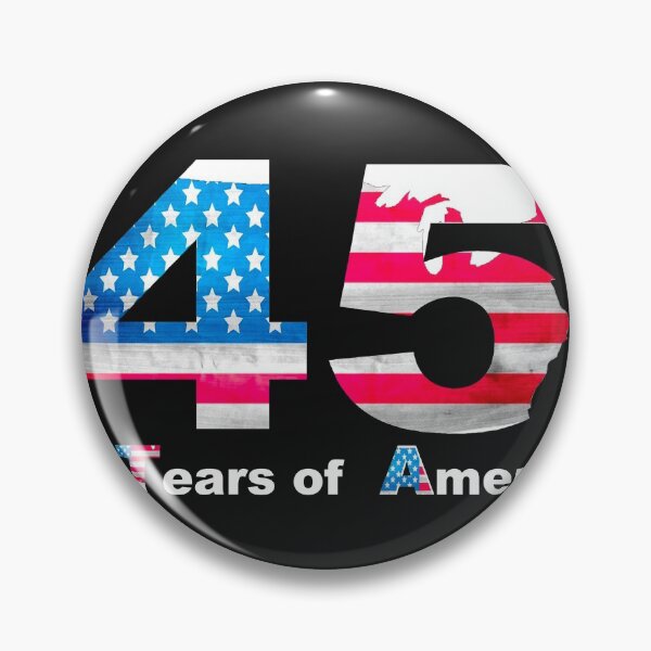 Item preview, 45 squared Trump 2020 second term usa vintage designed and sold by DearDesign.