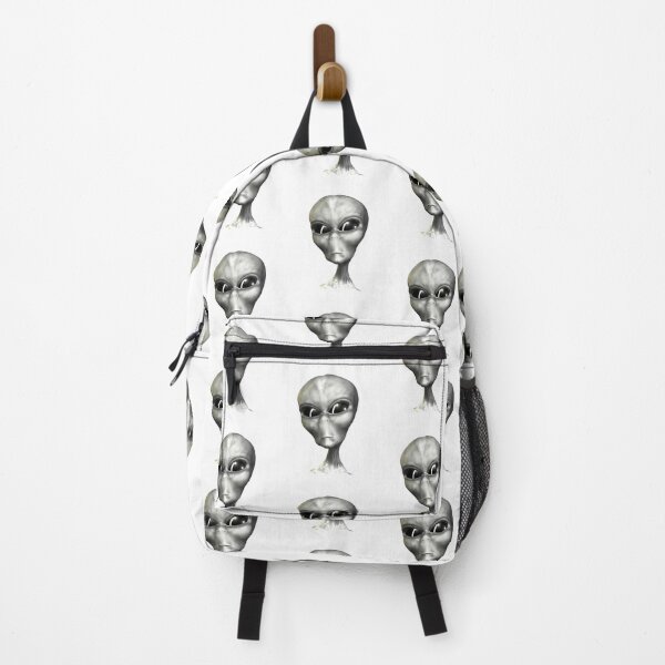 Item preview, Grey alien UFO portrait designed and sold by Ataraxia  Apparel.