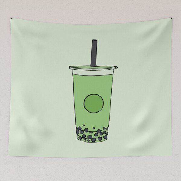 Item preview, Green Boba Bubble Tea Drink designed and sold by murialbezanson.