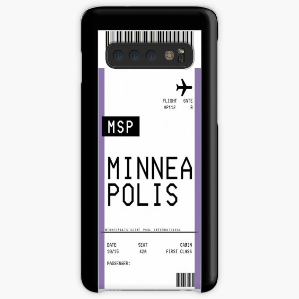 Minneapolis Boarding Pass Samsung Galaxy Snap Case