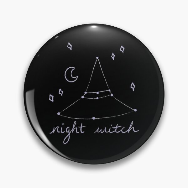 Night Witch Pin