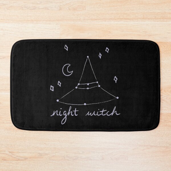 Night Witch Bath Mat