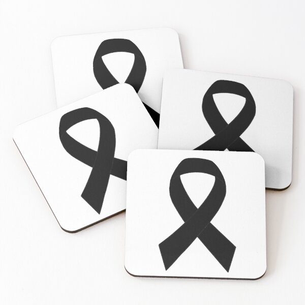 Item preview, Melanoma Cancer Ribbon designed and sold by katiemy12.