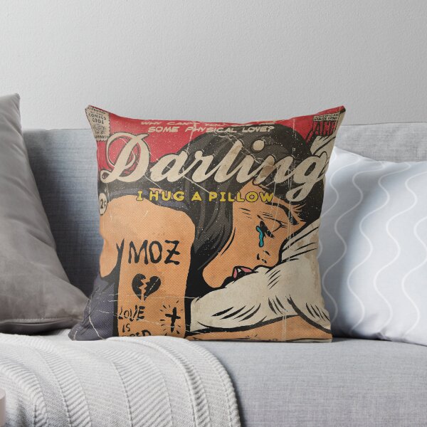 Darling Comics Throw Pillow