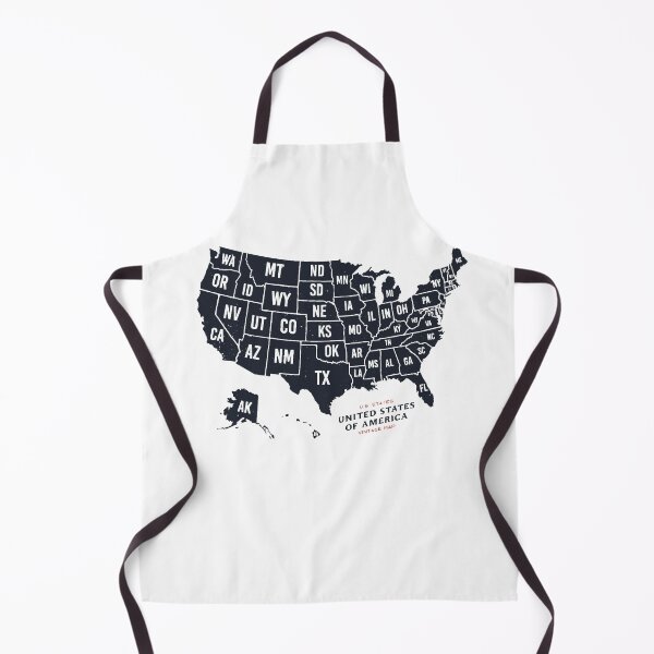 Item preview, Vintage U.S.Map designed and sold by funhousejen.