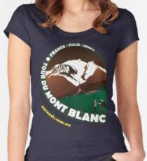 Tour du Mont Blanc Women's Fitted Scoop T-Shirt