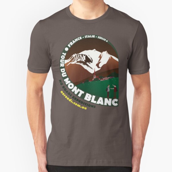 Tour du Mont Blanc Slim Fit T-Shirt