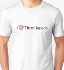 I 'heart' Time-lapses Unisex T-Shirt