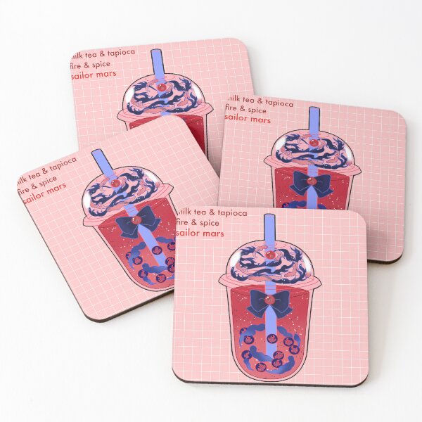 Item preview, Sailor Mars Boba Grid designed and sold by murrmoonlm.