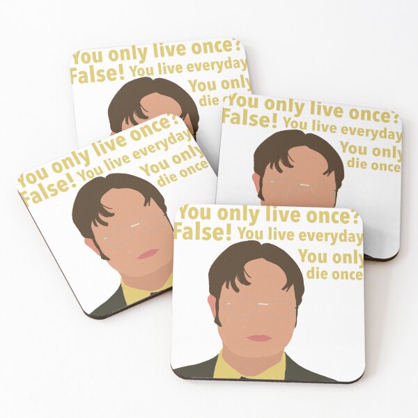 Item preview, Dwight Schrute Quote designed and sold by lillianbarnes.