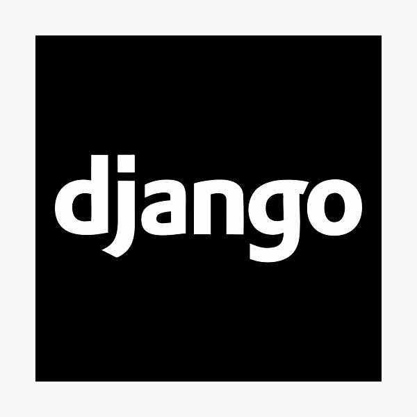 BEST SELLER - Django Framework Logo Merchandise Photographic Print