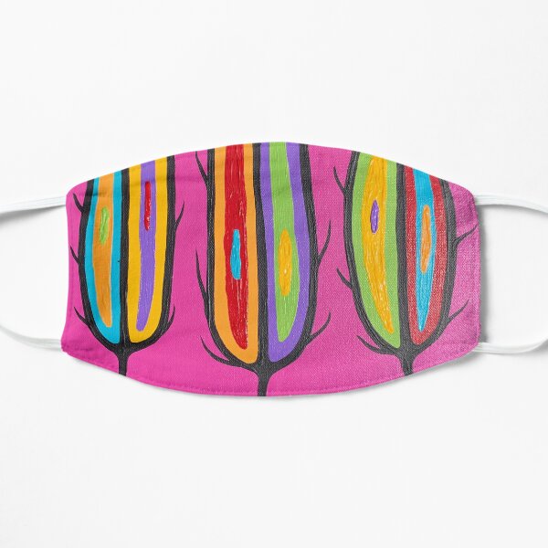 Feathers Flat Mask