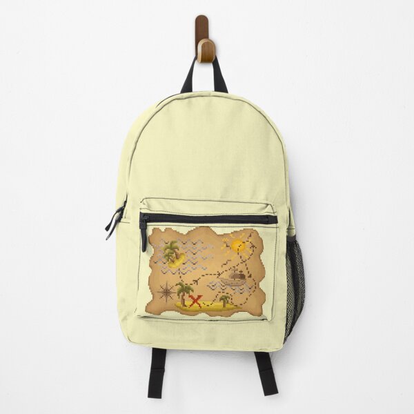 Item preview, Pixelated Treasure Map designed and sold by HopeDetour.
