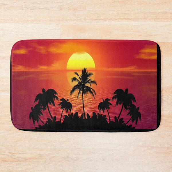 Item preview, Sunset on Tropical Island designed and sold by Isabelle Calisto.