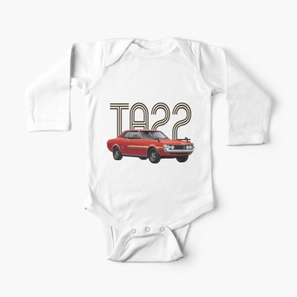 TA22 JDM Classic - Red Long Sleeve Baby One-Piece