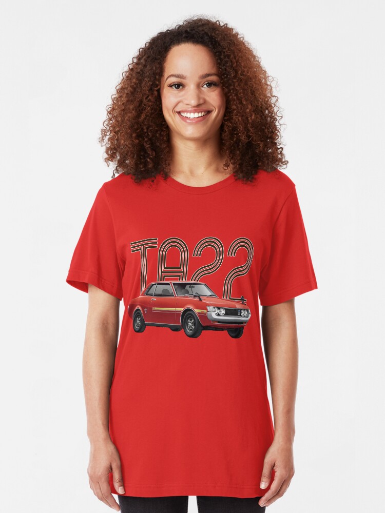 Alternate view of TA22 JDM Classic - Red Slim Fit T-Shirt