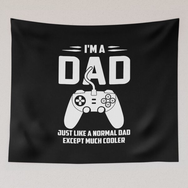 Item preview, i'm a gaming dad just like a normal dad except much cooler designed and sold by hasanmasud.
