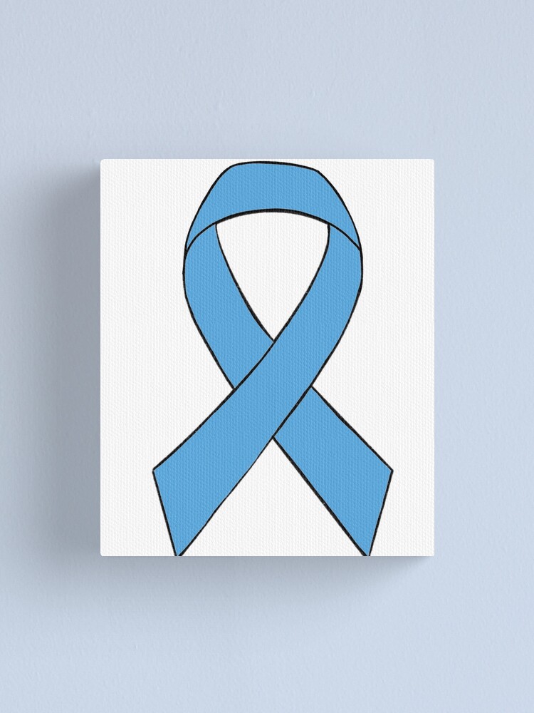 Prostate Cancer Ribbon Canvas Print For Sale By Katiemy12 Redbubble   Fcp,small,wall Texture,product,750x1000.u1 