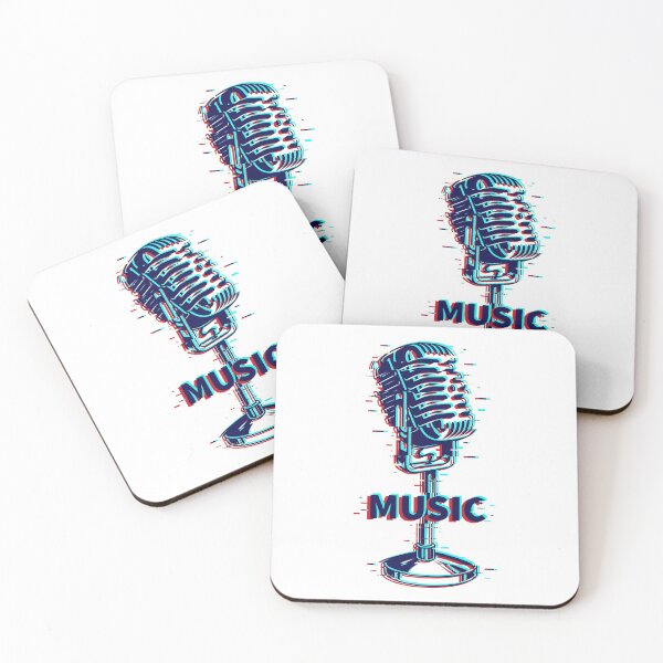 Item preview, Retro Microphone designed and sold by Vector Scout Lab.