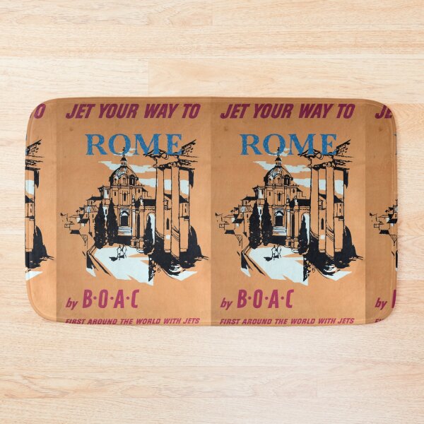 Item preview, Rome vintage travel poster designed and sold by stickart-marek.