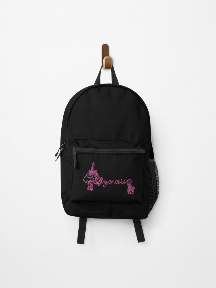 Unicorn backpack with discount name